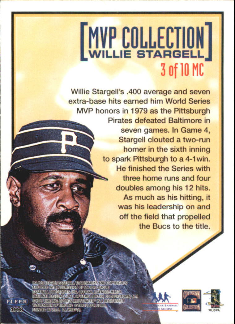 1998 Sports Illustrated World Series Fever Baseball "Inserts and Parallel" Cards - Picture 5 of 14