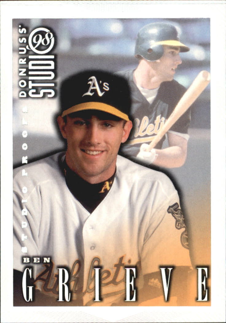 Tarjetas paralelas de béisbol de estudio 1998 "pruebas de prensa doradas/plateadas" - Imagen 6 de 17