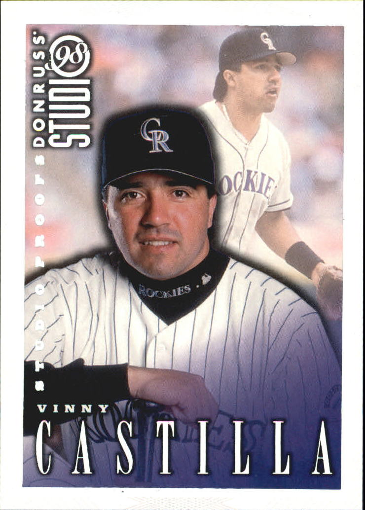 Tarjetas paralelas de béisbol de estudio 1998 "pruebas de prensa doradas/plateadas" - Imagen 10 de 17