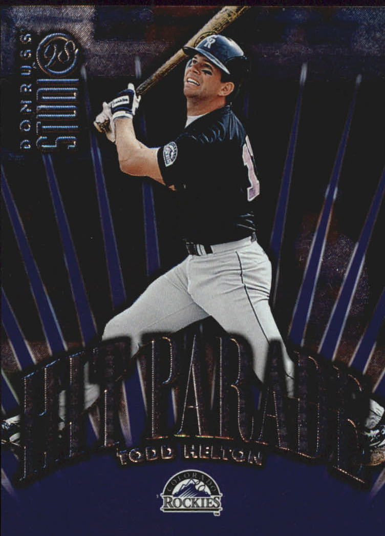 1998 Studio Baseball "Freeze Frame and Hit Parade" Insert Cards - Bild 6 von 7
