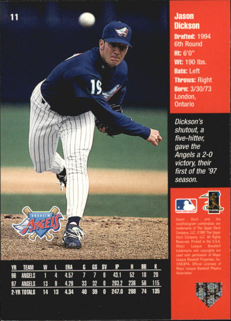 1998 Upper Deck Special F/X Baseball Card Pick - Picture 20 of 254