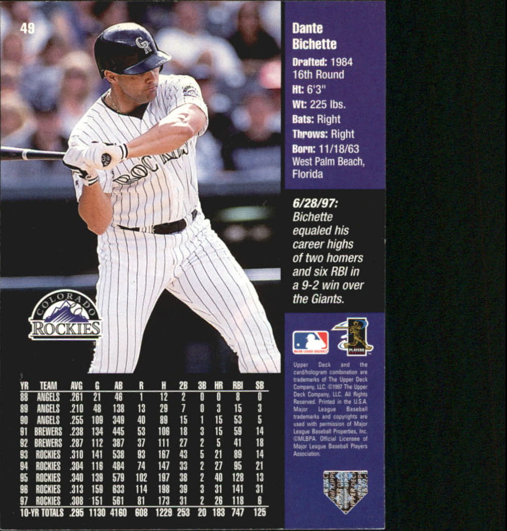 1998 Upper Deck Special F/X Baseball Card Pick - Picture 84 of 254