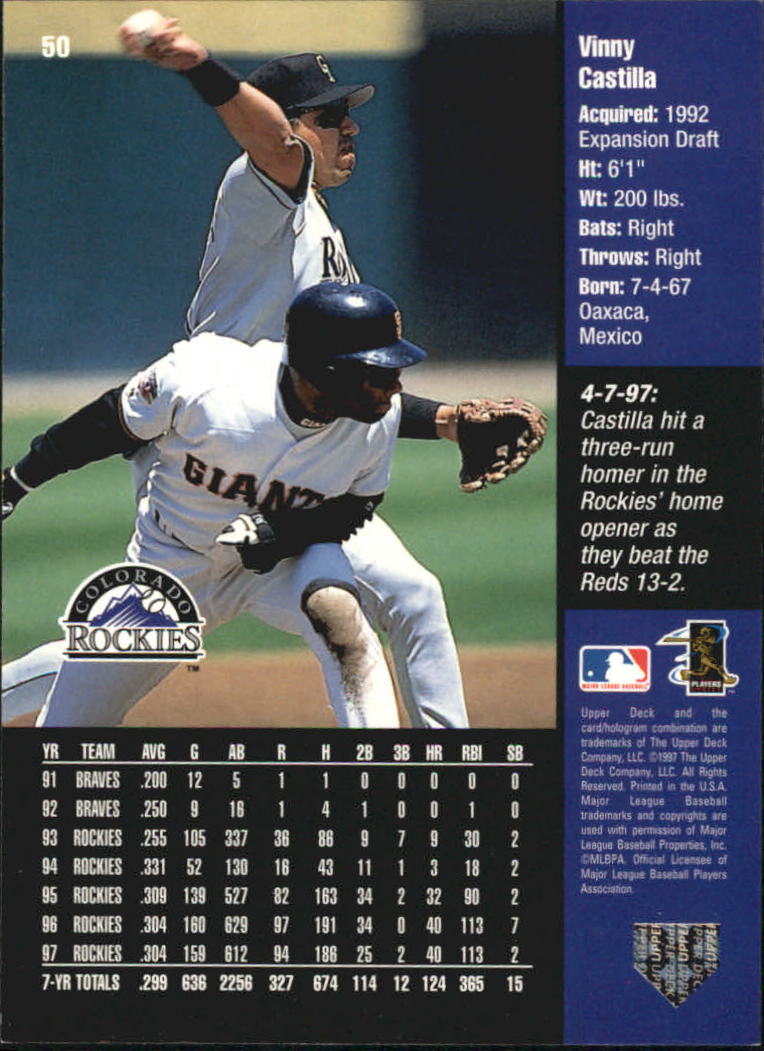 1998 Upper Deck Special F/X Baseball Card Pick - Picture 86 of 254