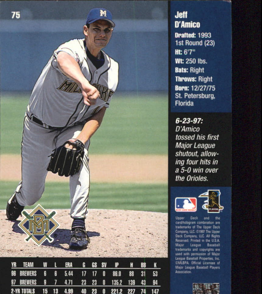 1998 Upper Deck Special F/X Baseball Card Pick - Picture 134 of 254