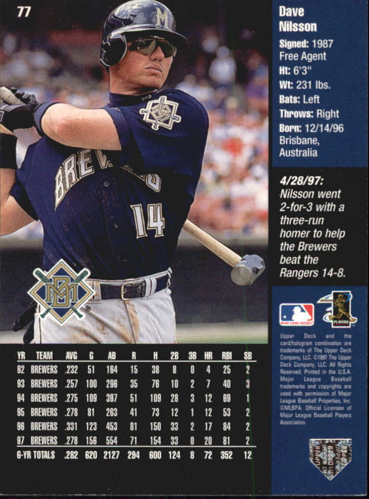 1998 Upper Deck Special F/X Baseball Card Pick - Picture 138 of 254