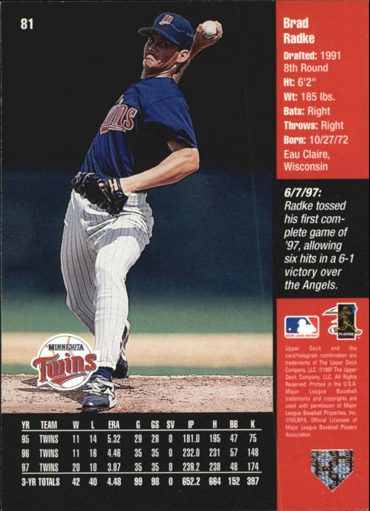 1998 Upper Deck Special F/X Baseball Card Pick - Picture 146 of 254
