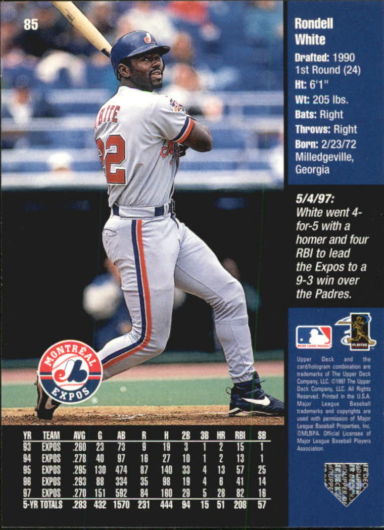 1998 Upper Deck Special F/X Baseball Card Pick - Picture 154 of 254