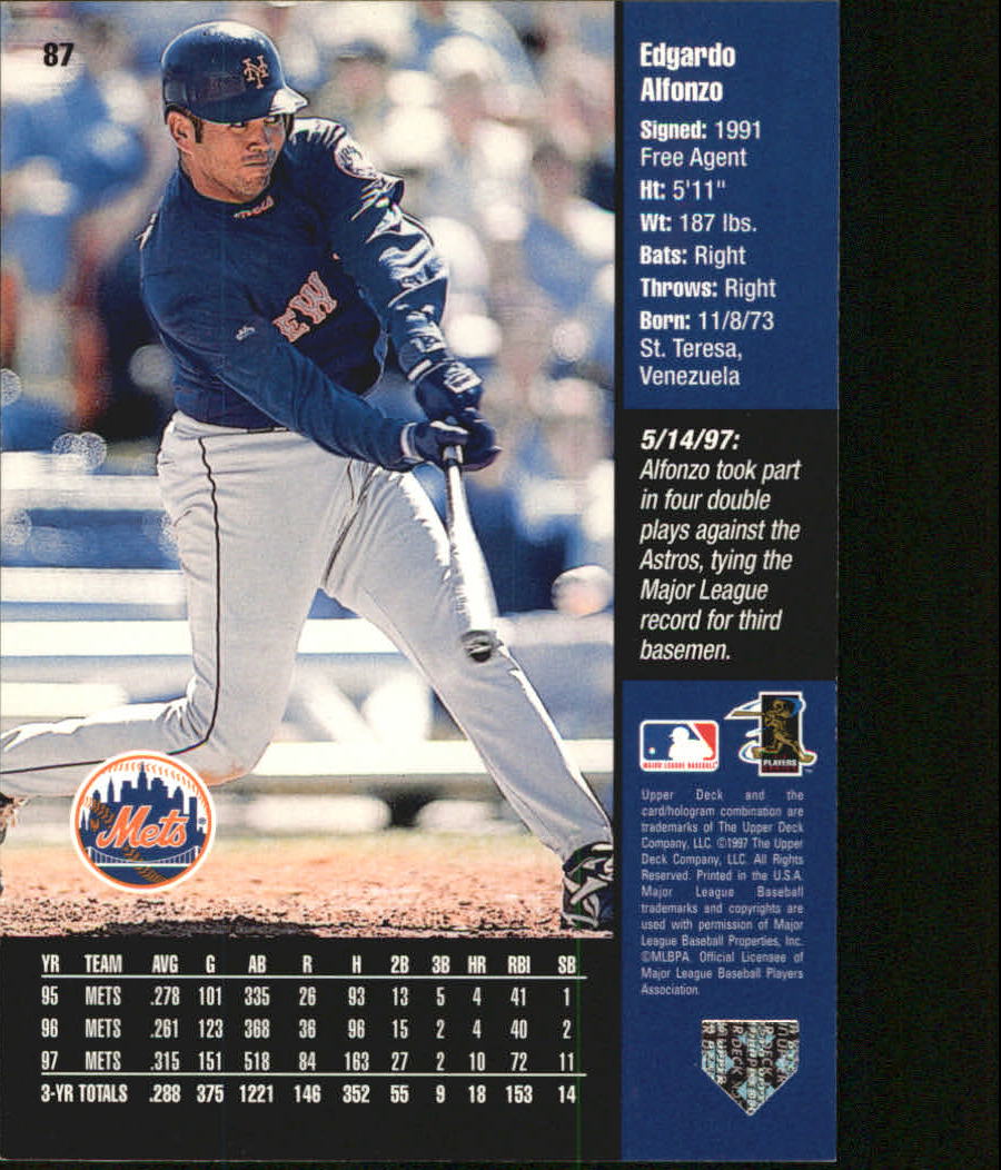 1998 Upper Deck Special F/X Baseball Card Pick - Picture 158 of 254