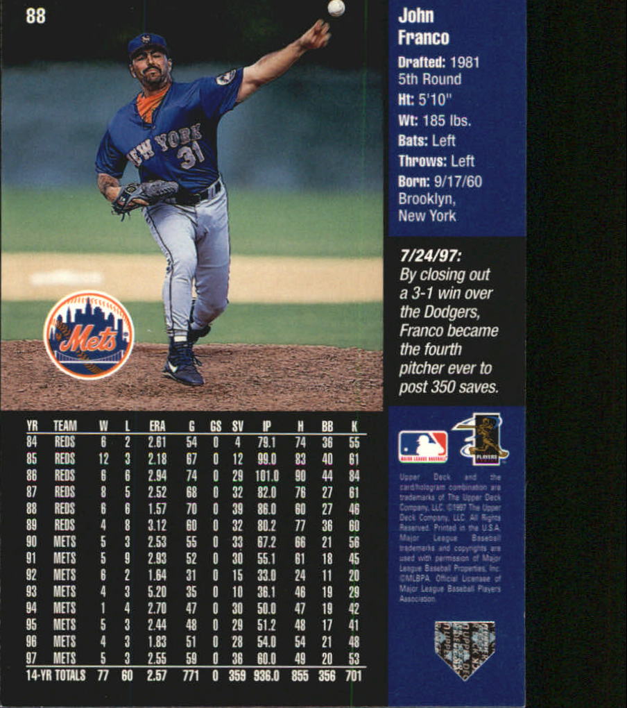 1998 Upper Deck Special F/X Baseball Card Pick - Picture 160 of 254
