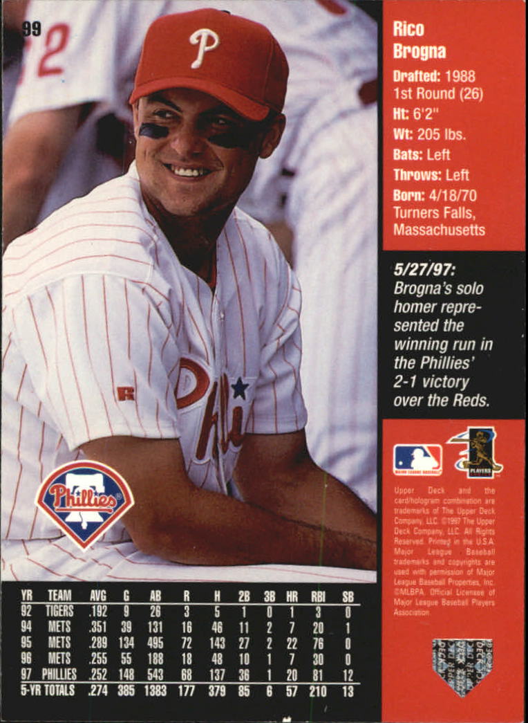 1998 Upper Deck Special F/X Baseball Card Pick - Picture 172 of 254