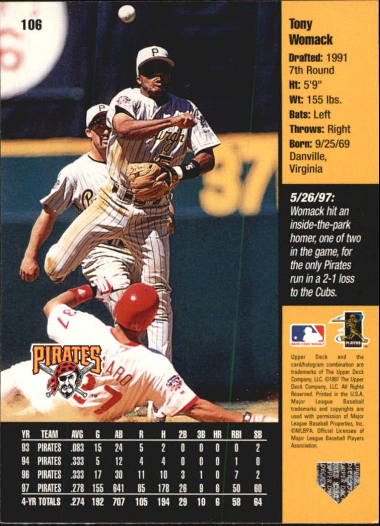 1998 Upper Deck Special F/X Baseball Card Pick - Picture 184 of 254