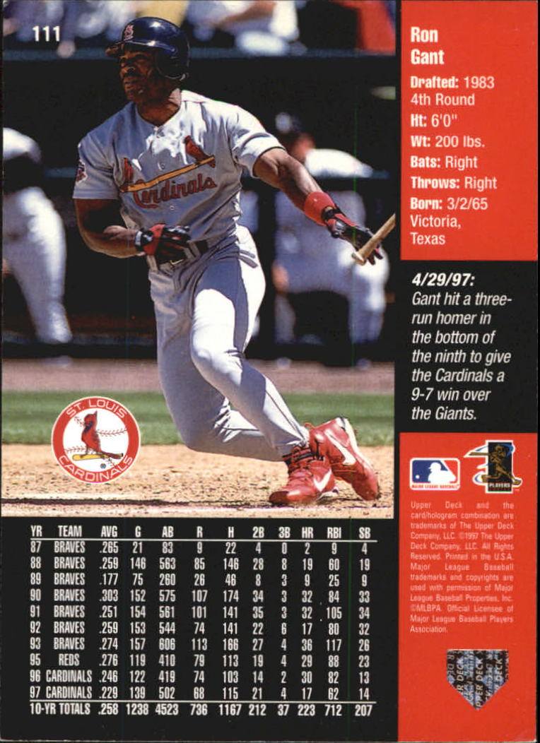 1998 Upper Deck Special F/X Baseball Card Pick - Picture 192 of 254