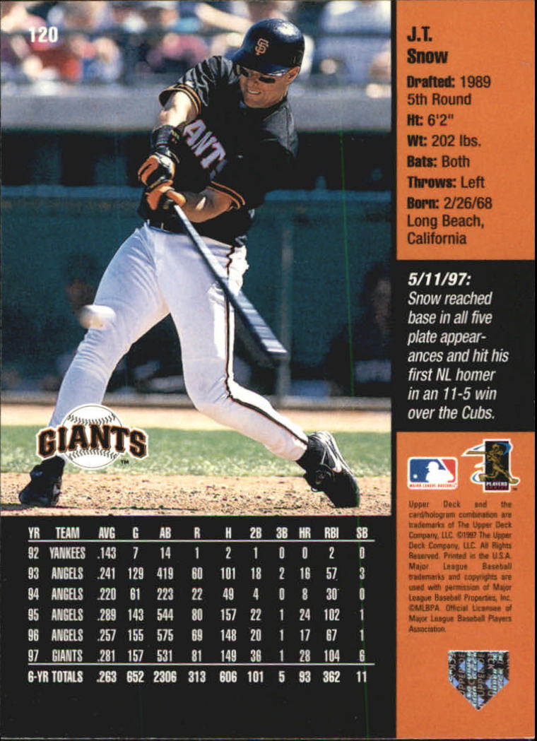 1998 Upper Deck Special F/X Baseball Card Pick - Picture 208 of 254