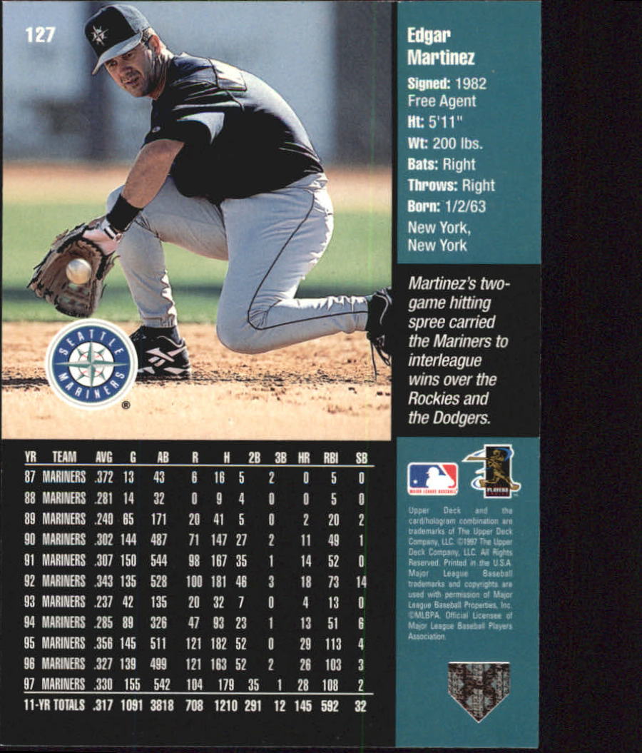 1998 Upper Deck Special F/X Baseball Card Pick - Picture 220 of 254
