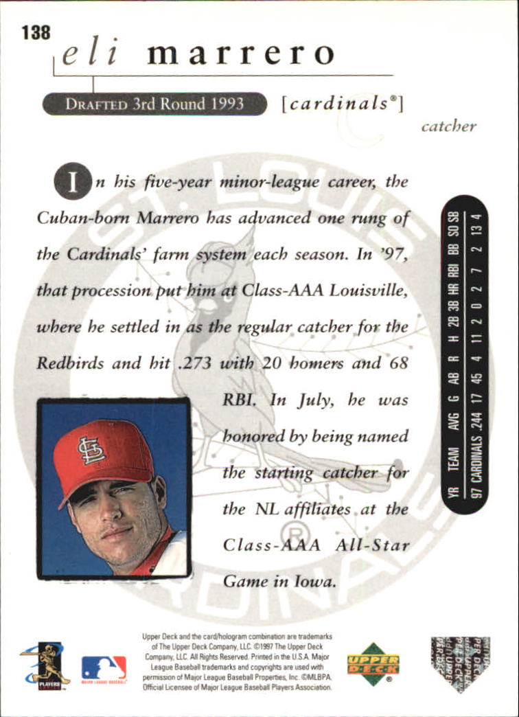 1998 Upper Deck Special F/X Baseball Card Pick - Picture 238 of 254