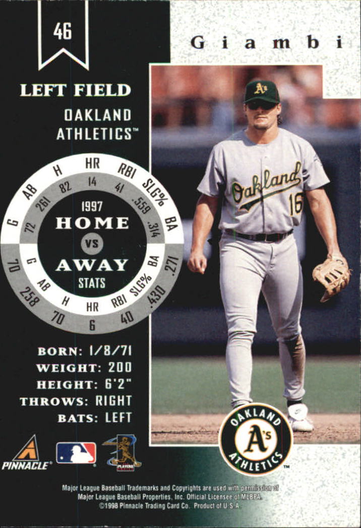 その他 baseball card A9206- 1998 Zenith Baseball Card #s 1-100 +Inserts -You Pick- 15+