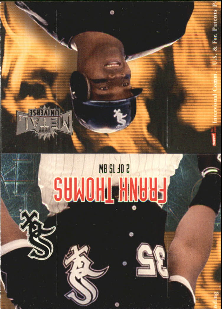 1999 Metal Universe Baseball "Insert and Parallel" Cards - Picture 29 of 31