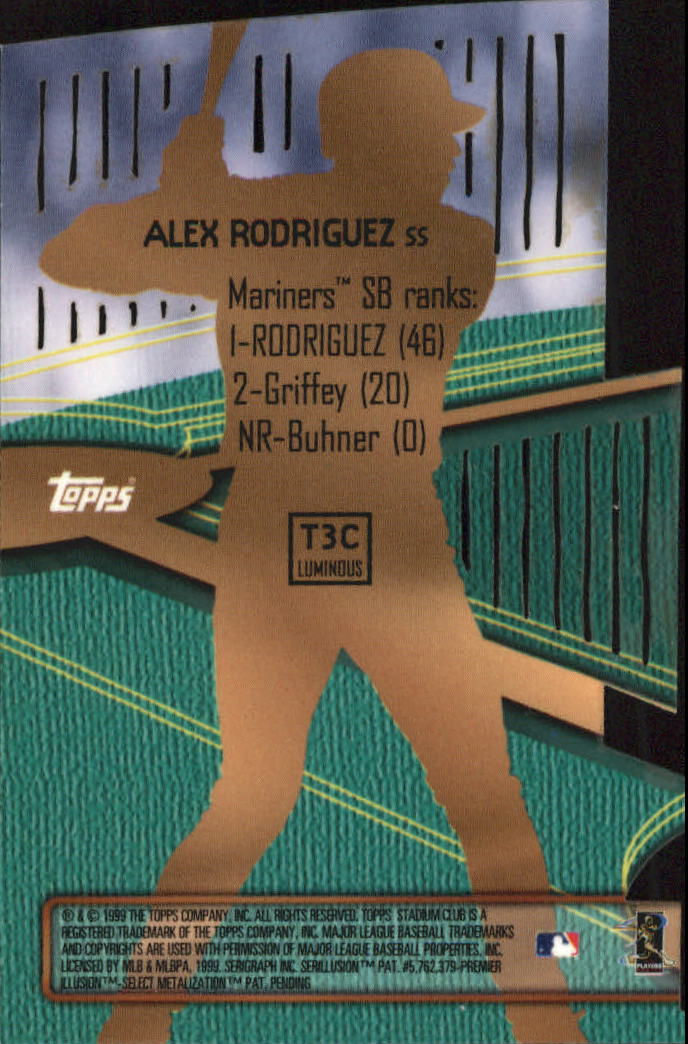 1999 Stadium Club Baseball Part 3 Insert and Parallel Cards - Picture 67 of 85