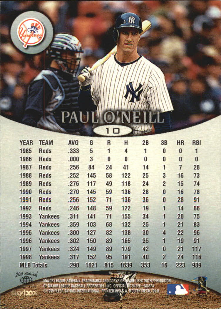 1999 Skybox Molten Metal Baseball "Main Set" Cards - Picture 17 of 215