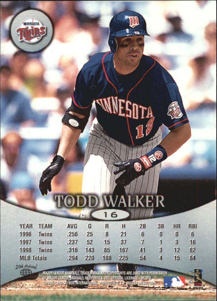 1999 Skybox Molten Metal Baseball "Main Set" Cards - Picture 25 of 215