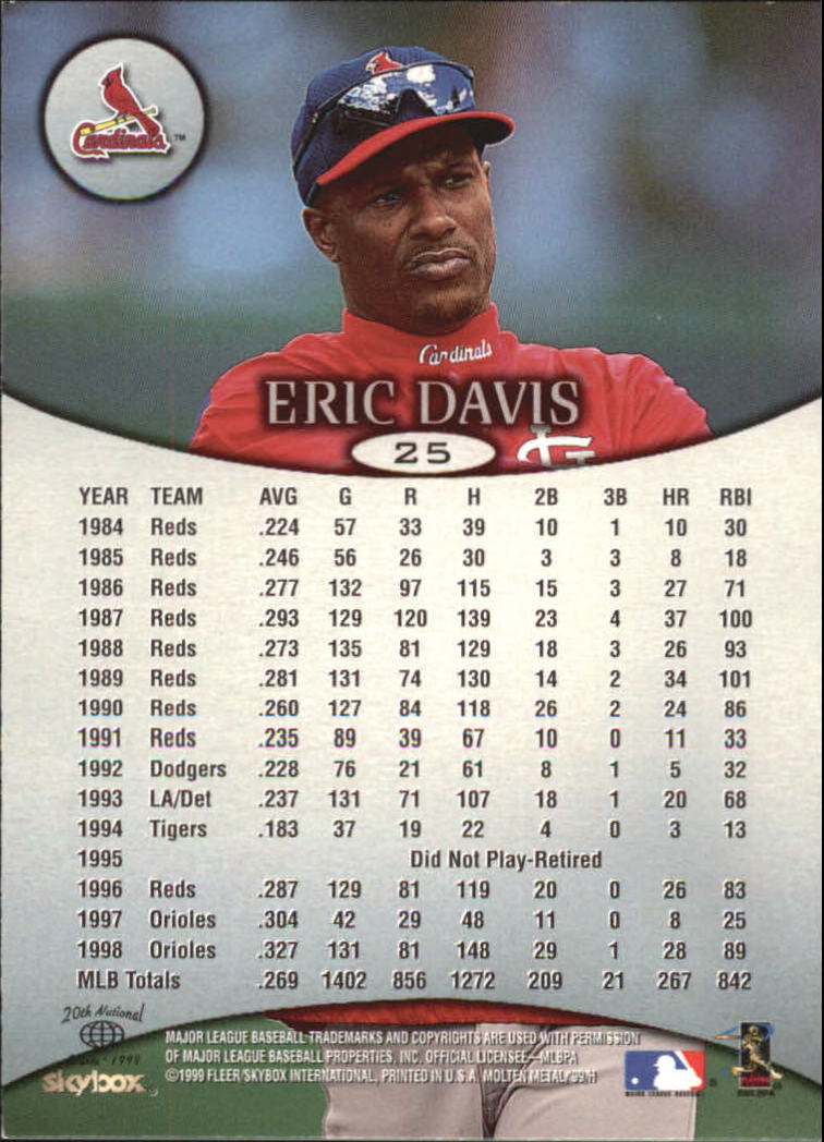 1999 Skybox Molten Metal Baseball "Main Set" Cards - Picture 39 of 215
