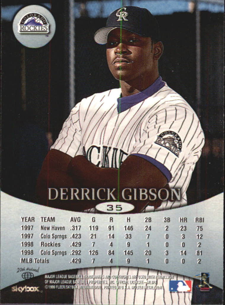 1999 Skybox Molten Metal Baseball "Main Set" Cards - Picture 53 of 215