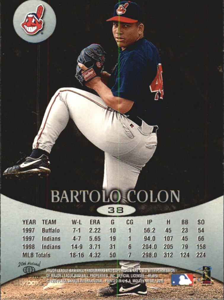 1999 Skybox Molten Metal Baseball "Main Set" Cards - Picture 59 of 215