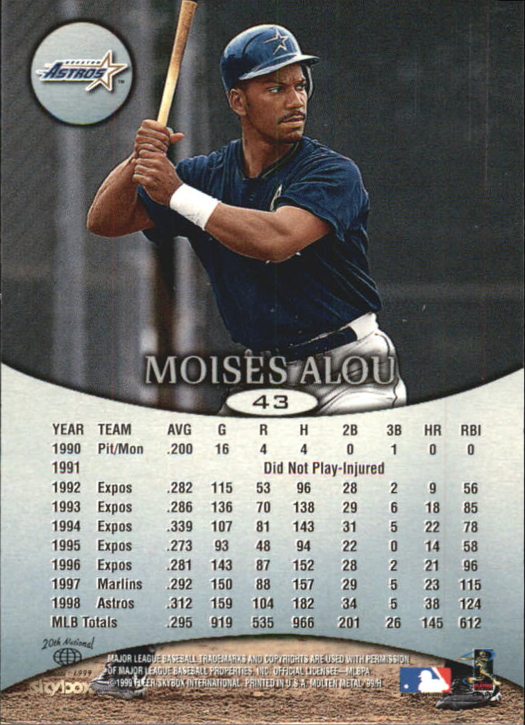 1999 Skybox Molten Metal Baseball "Main Set" Cards - Picture 63 of 215