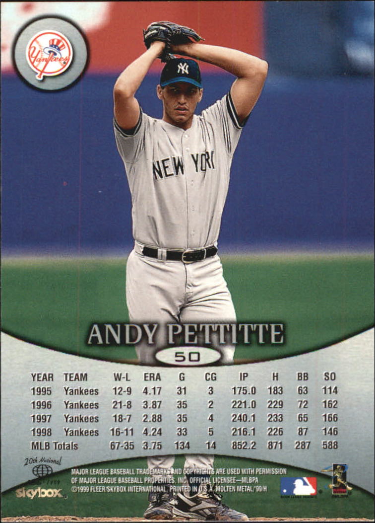 1999 Skybox Molten Metal Baseball "Main Set" Cards - Picture 71 of 215
