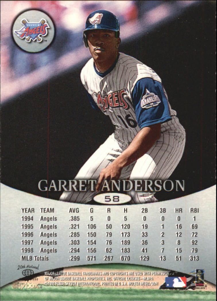 1999 Skybox Molten Metal Baseball "Main Set" Cards - Picture 85 of 215