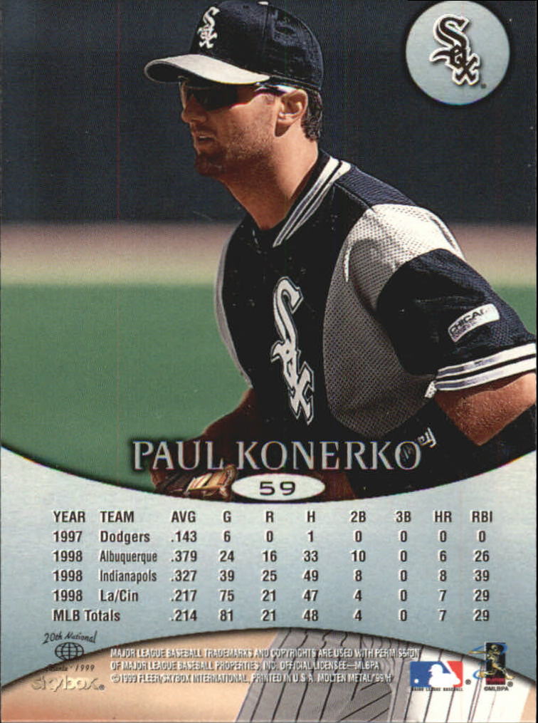 1999 Skybox Molten Metal Baseball "Main Set" Cards - Picture 87 of 215