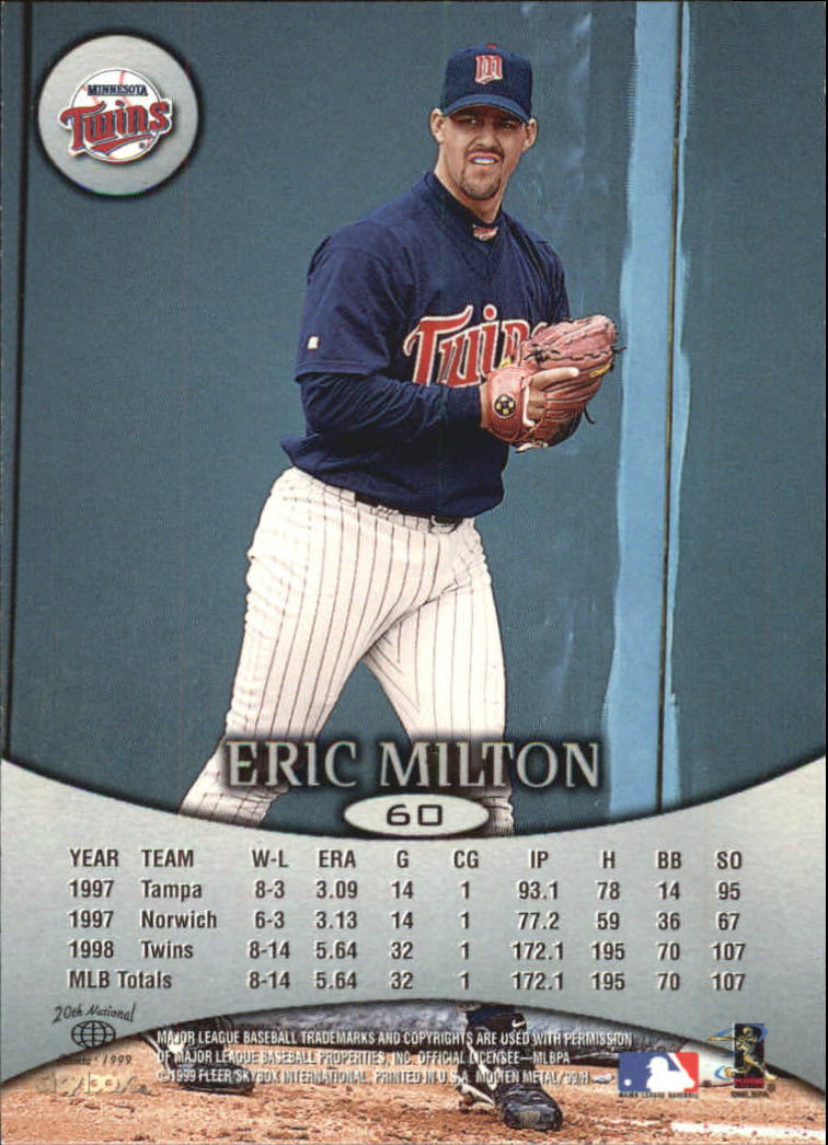 1999 Skybox Molten Metal Baseball "Main Set" Cards - Picture 89 of 215