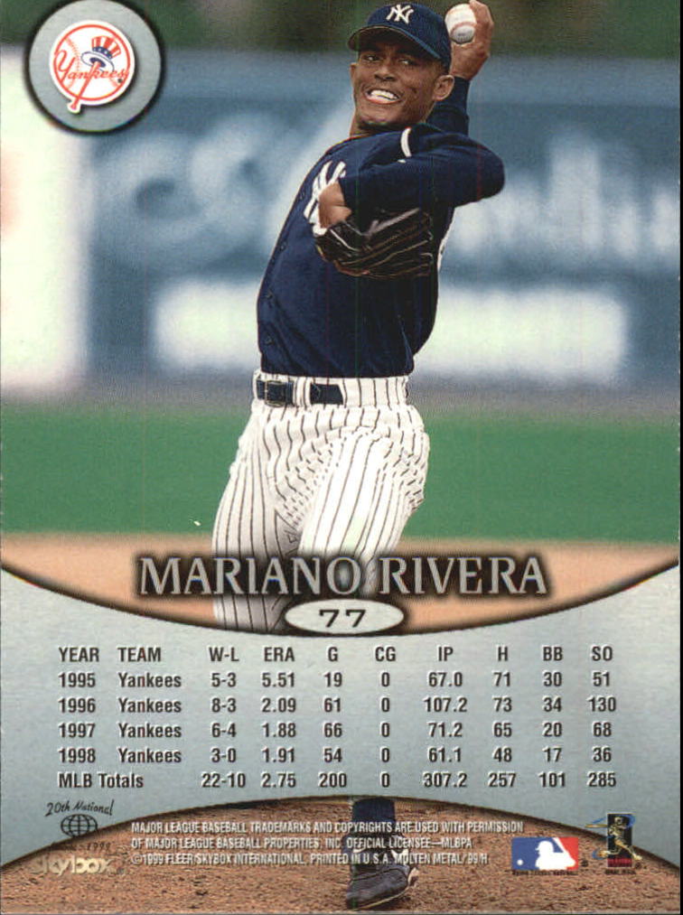 1999 Skybox Molten Metal Baseball "Main Set" Cards - Picture 109 of 215