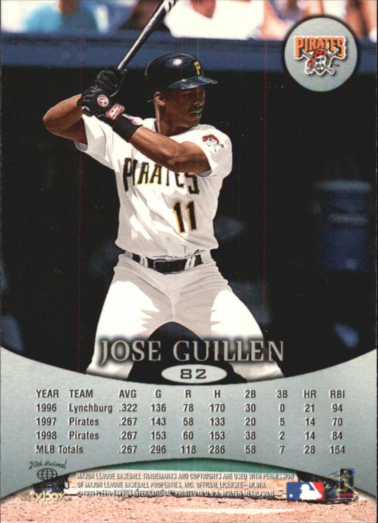1999 Skybox Molten Metal Baseball "Main Set" Cards - Picture 113 of 215