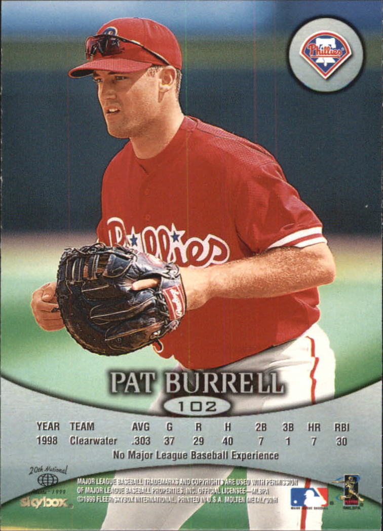 1999 Skybox Molten Metal Baseball "Main Set" Cards - Picture 143 of 215