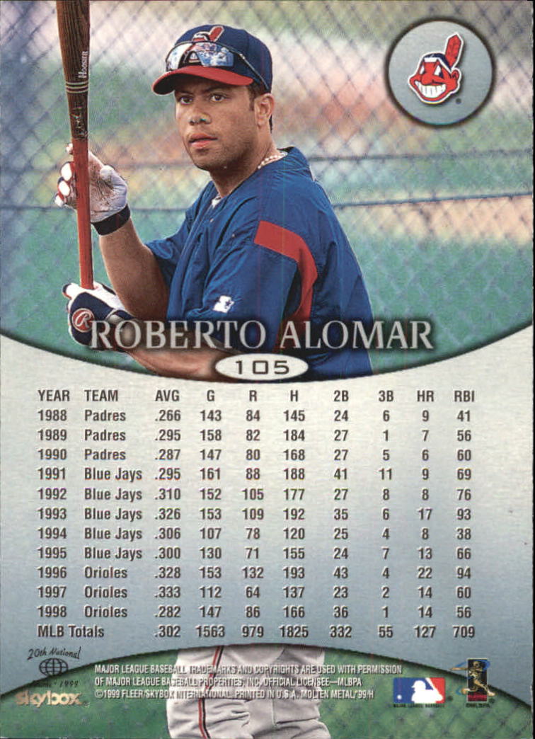 1999 Skybox Molten Metal Baseball "Main Set" Cards - Picture 147 of 215