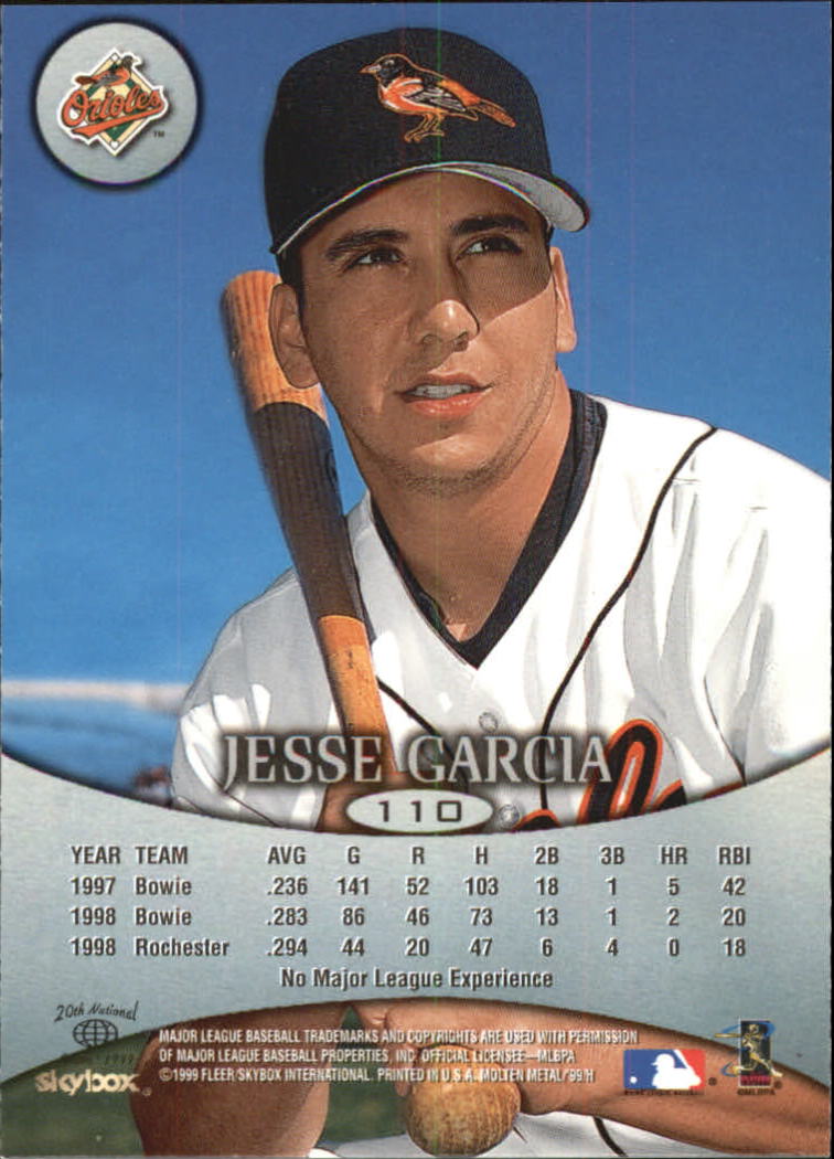 1999 Skybox Molten Metal Baseball "Main Set" Cards - Picture 155 of 215