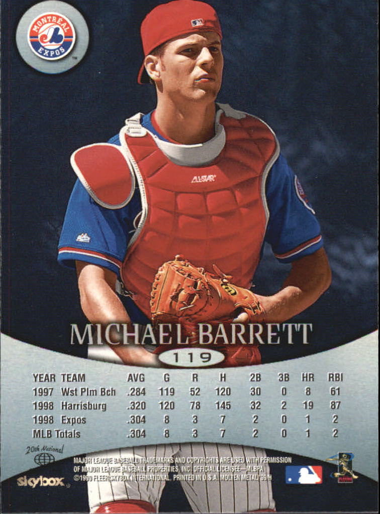 1999 Skybox Molten Metal Baseball "Main Set" Cards - Picture 171 of 215