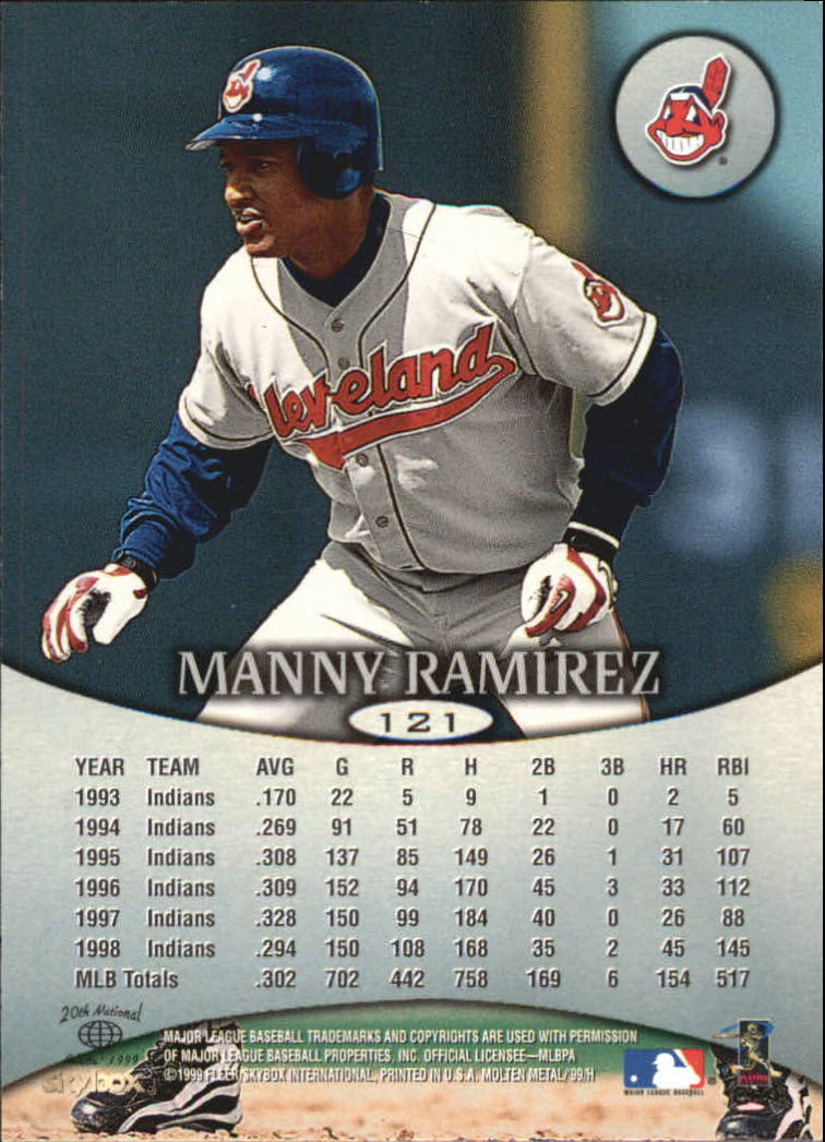 1999 Skybox Molten Metal Baseball "Main Set" Cards - Picture 173 of 215