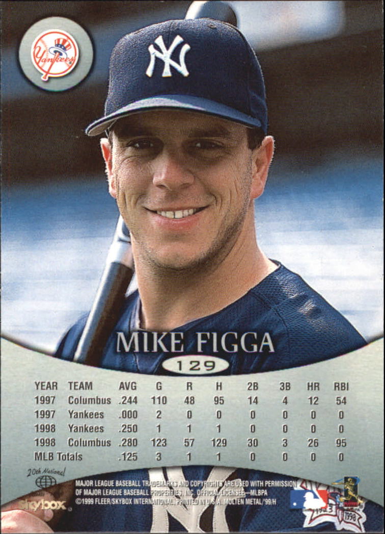 1999 Skybox Molten Metal Baseball "Main Set" Cards - Picture 189 of 215