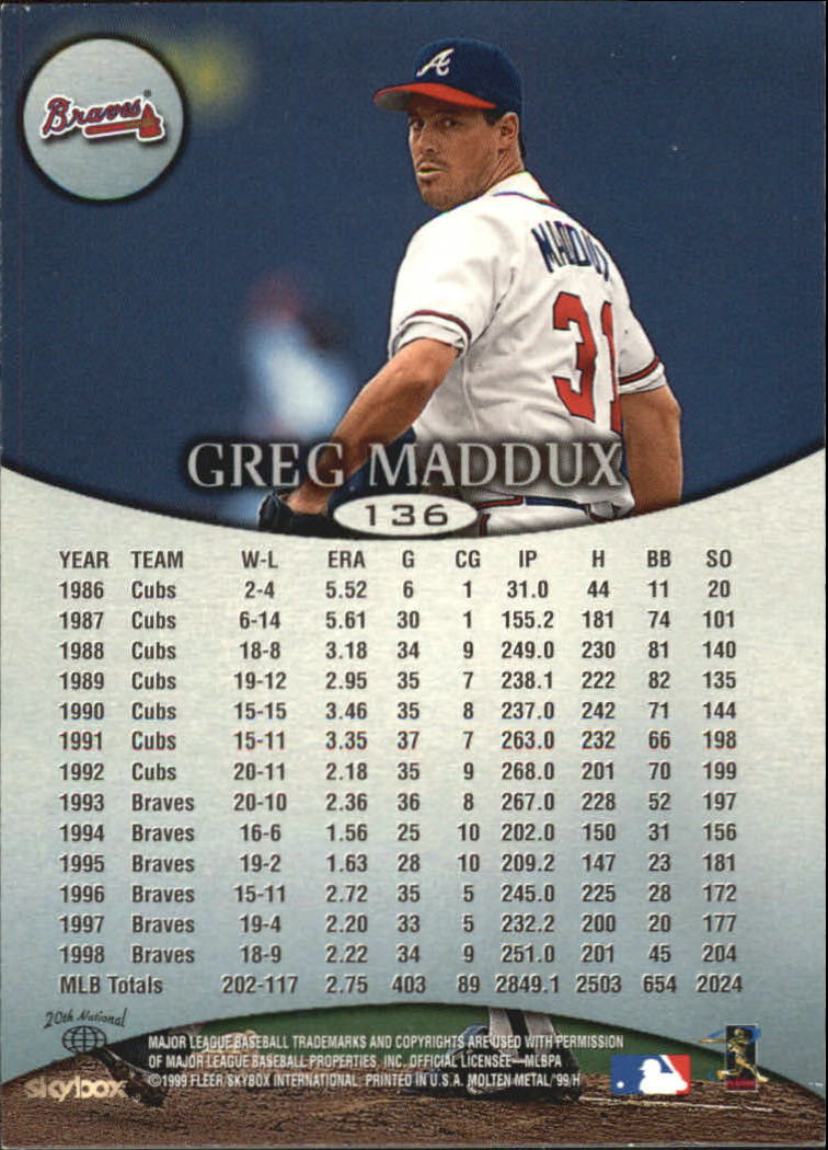 1999 Skybox Molten Metal Baseball "Main Set" Cards - Picture 195 of 215