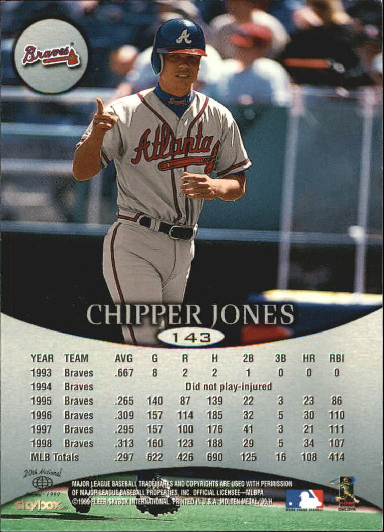 1999 Skybox Molten Metal Baseball "Main Set" Cards - Picture 203 of 215