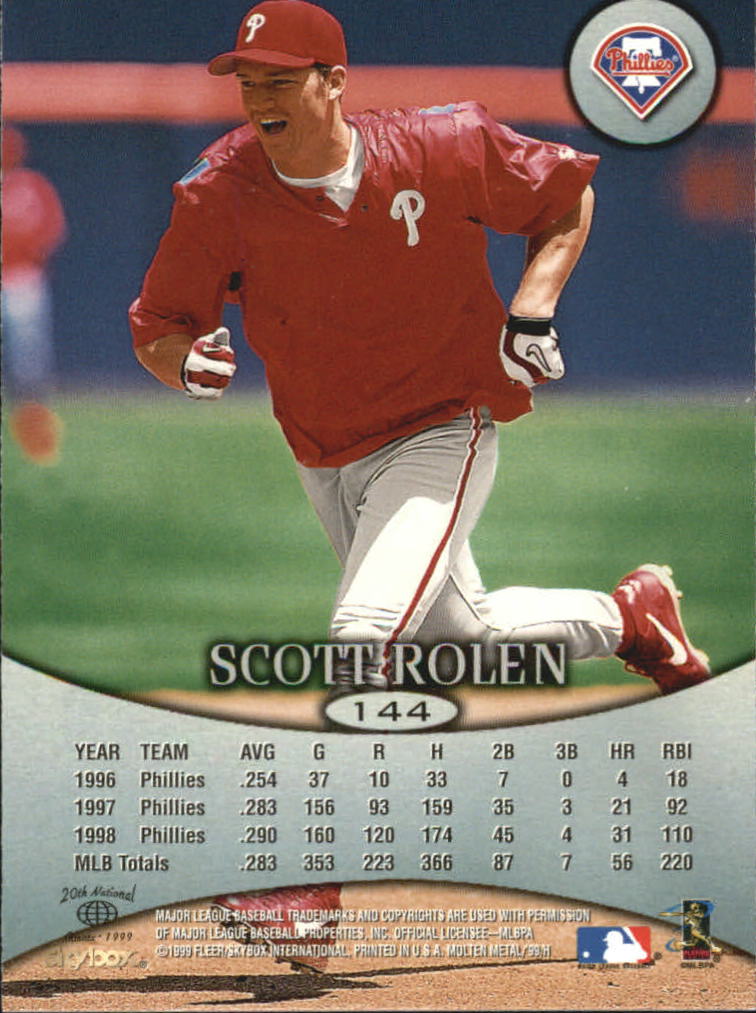 1999 Skybox Molten Metal Baseball "Main Set" Cards - Picture 205 of 215