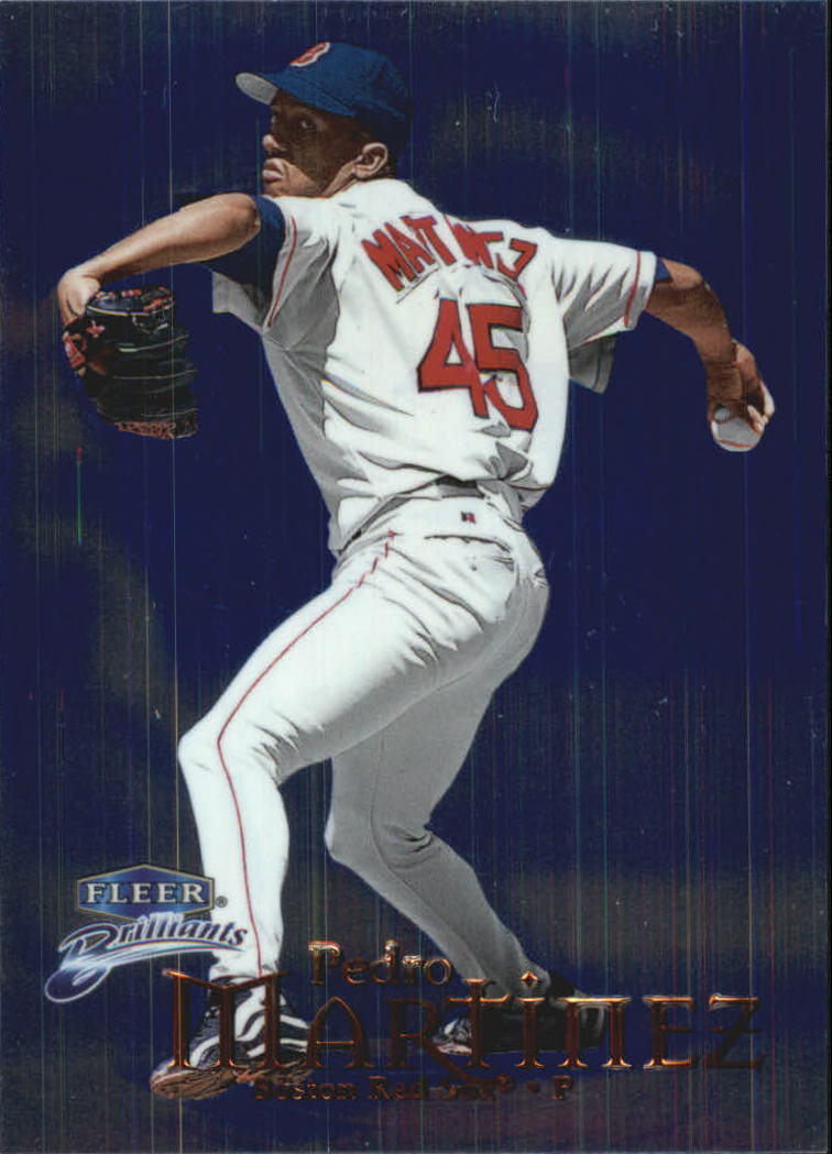 1999 Fleer Brilliants Baseball "Blue and Gold" Parallel Cards - Picture 2 of 84