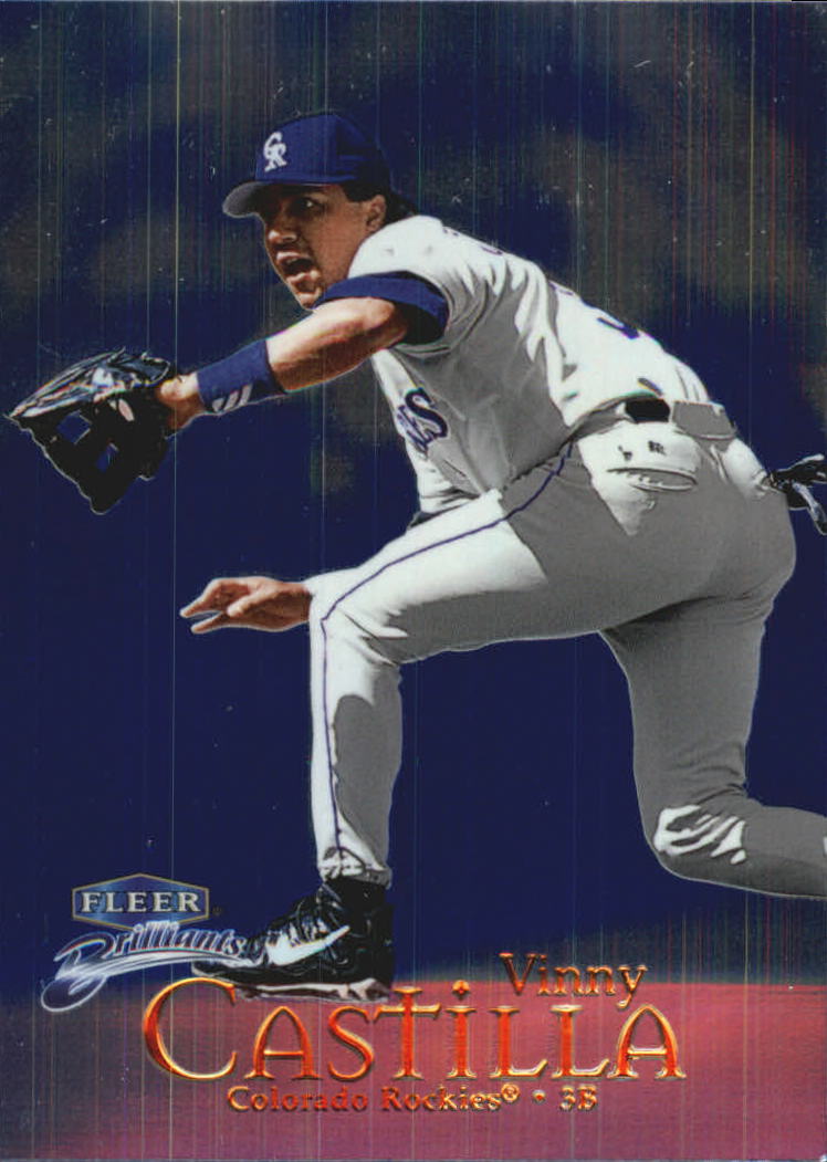 1999 Fleer Brilliants Baseball "Blue and Gold" Parallel Cards - Picture 10 of 84