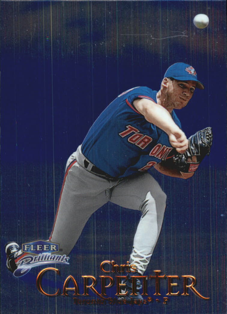1999 Fleer Brilliants Baseball "Blue and Gold" Parallel Cards - Picture 12 of 84