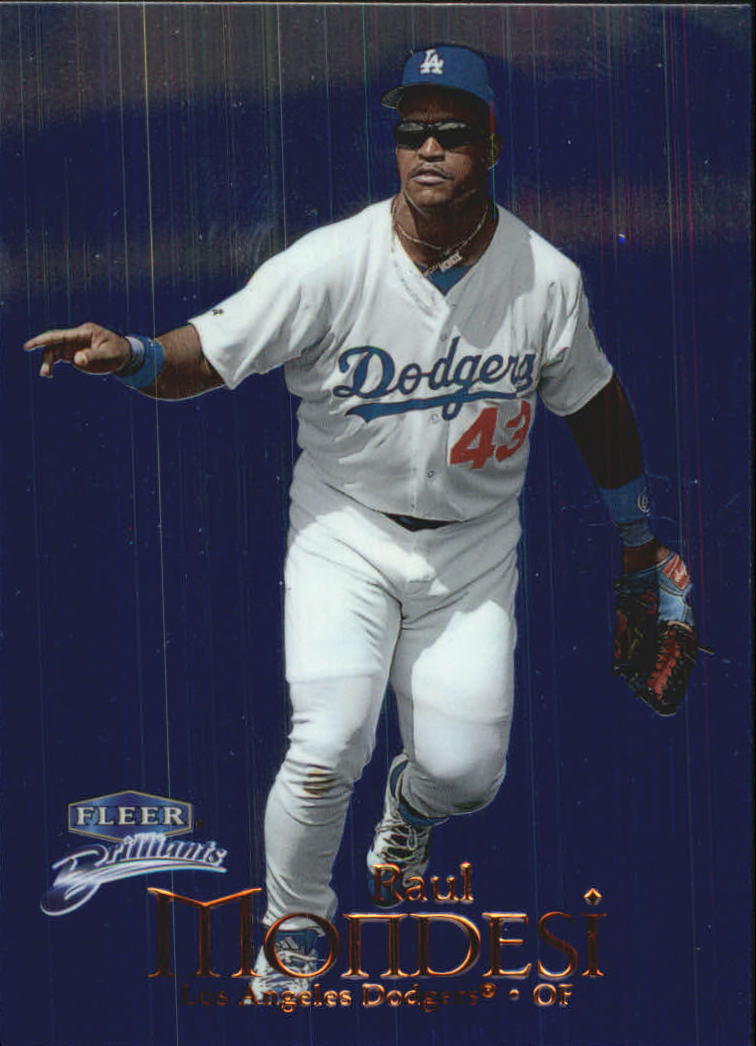 1999 Fleer Brilliants Baseball "Blue and Gold" Parallel Cards - Picture 14 of 84