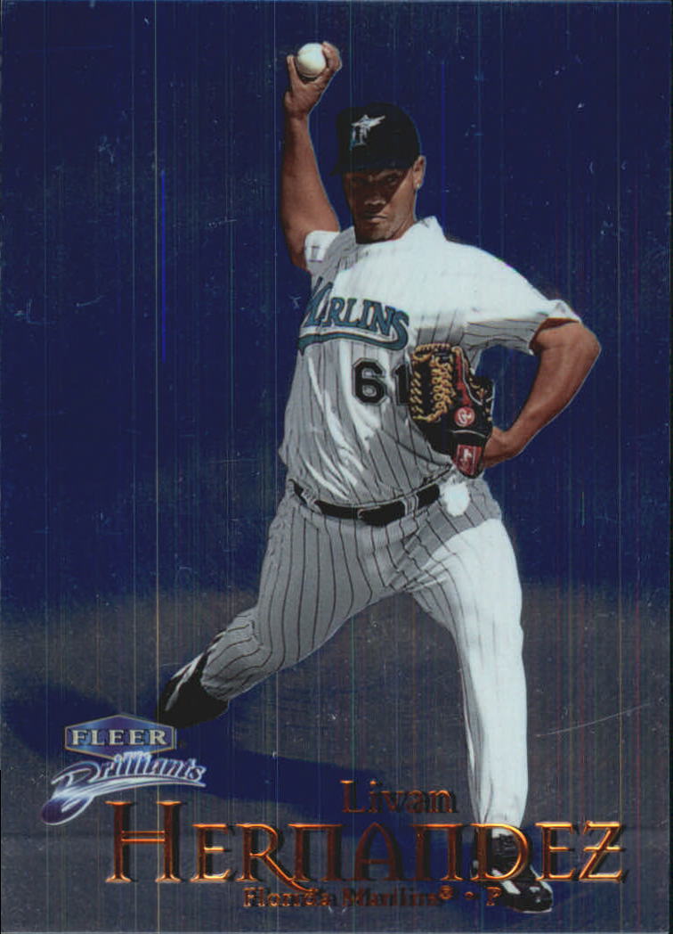 1999 Fleer Brilliants Baseball "Blue and Gold" Parallel Cards - Picture 24 of 84