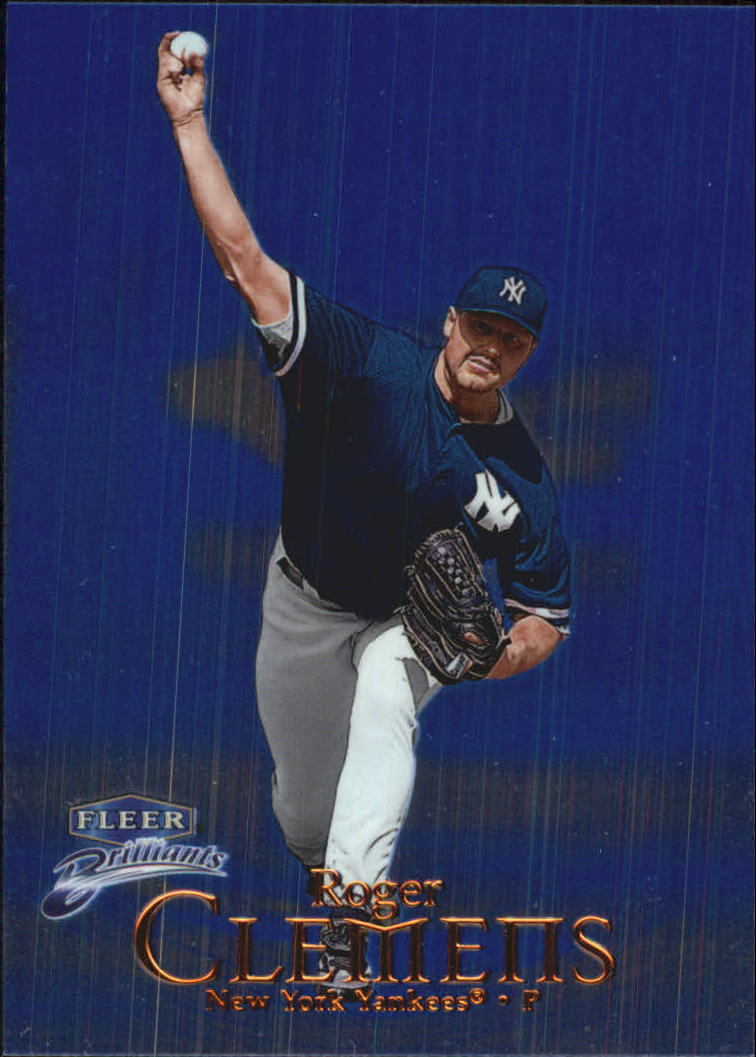 1999 Fleer Brilliants Baseball "Blue and Gold" Parallel Cards - Picture 42 of 84