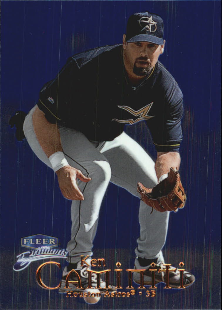 1999 Fleer Brilliants Baseball "Blue and Gold" Parallel Cards - Picture 46 of 84